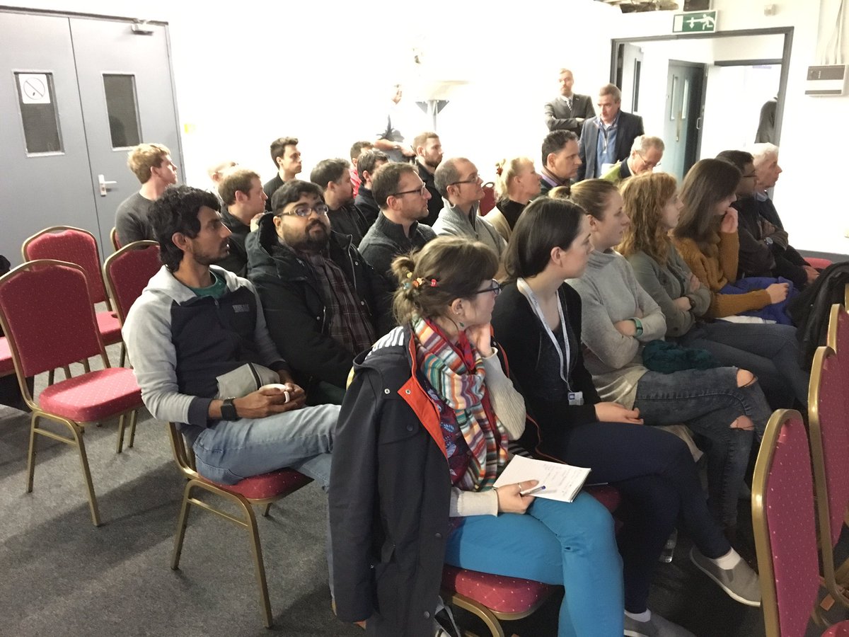 nielseldering's tweet image. Great crowd! Ireland's breed of tomorrow's startups @Space4Europe