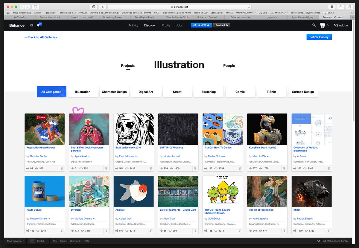 gagatkas's tweet photo. #behancefeature #illustration So happy my stuff got featured at Behance Illustration Gallery https://t.co/ikTutj91Uj Thanks @Behance β€οΈ https://t.co/wYPgDkMMZo