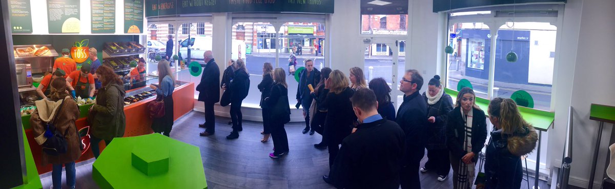 Well you couldn't ask for more on launch day! Toss, Blackrock is hopping! @BadgerAndDodo