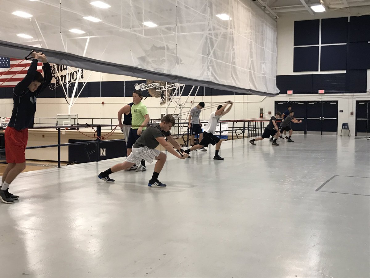 NapBaseball's tweet photo. Some early morning band work! #throwwithintent #getbettereveryday https://t.co/carTMyPZbr
