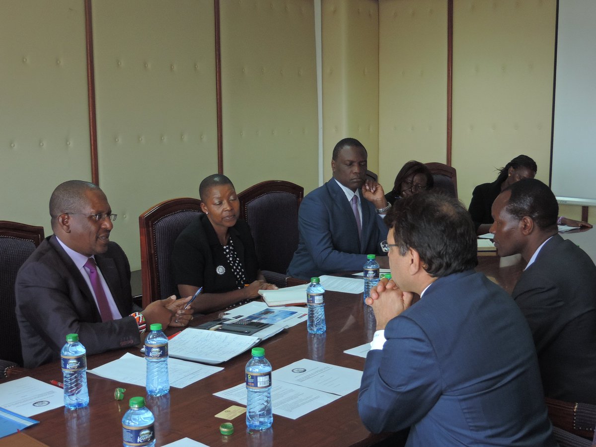 ODPP_KE's tweet photo. Anti Counterfeit Agency Chairman Pradeep Paunrana &amp; CEO Dr J. Akoten called on @ODPP_KE to discuss enhanced collaboration #Courtesycall_ODPP https://t.co/PbXQ00L9tt