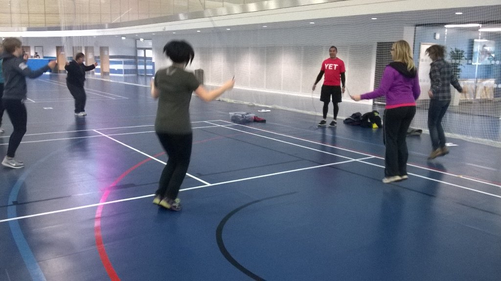 DCCTSuperSchool's tweet photo. Practical workshops underway @derby_arena
#SSPConference #Tennis #BoxFit #Skipping #ActiveClassroom https://t.co/m6jEtbpEB9