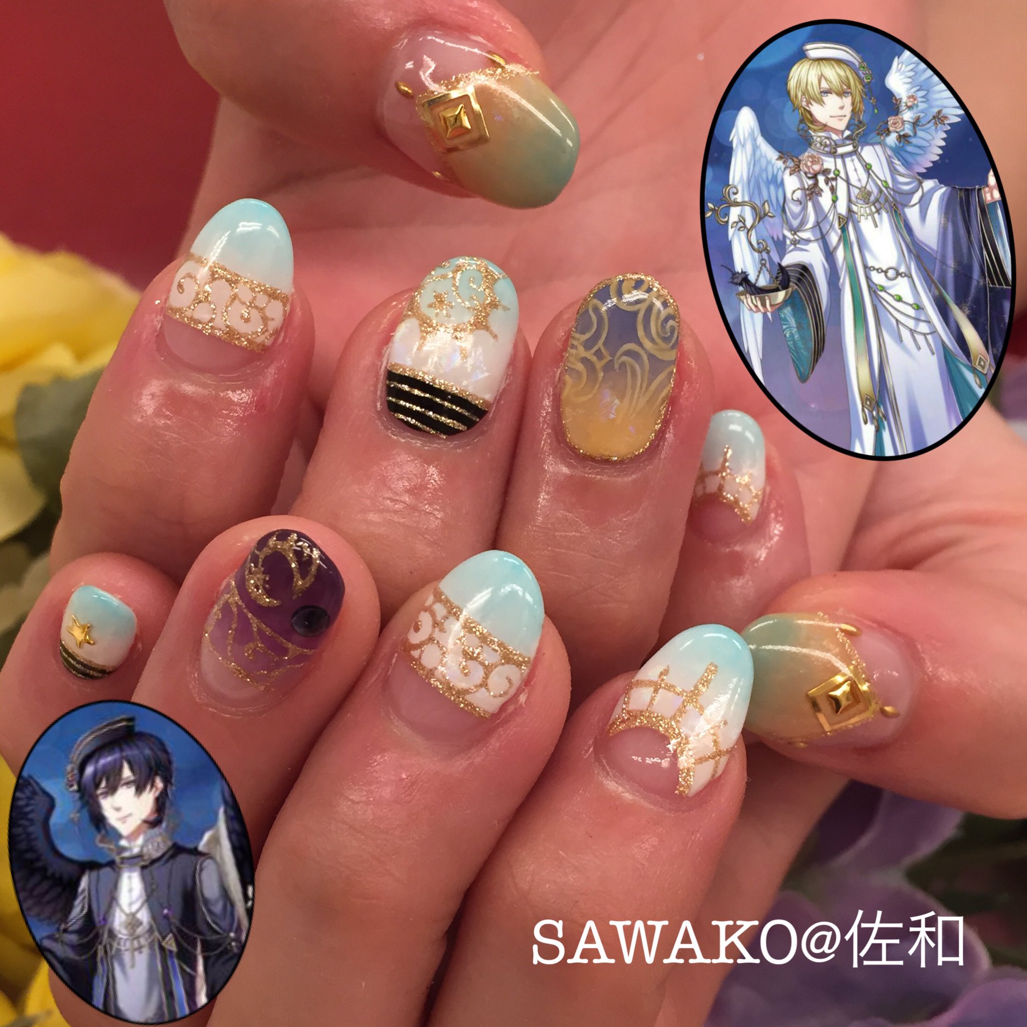 Ms Searea 佐和 大阪痛ネイル 夢100モチーフネイル 楽しかったです 痛ネイル モチーフネイル 夢100 ミカエラ ルシアン 夢王国と眠れる100人の王子様 ネイル Nail T Co Or8g2lpmil Twitter