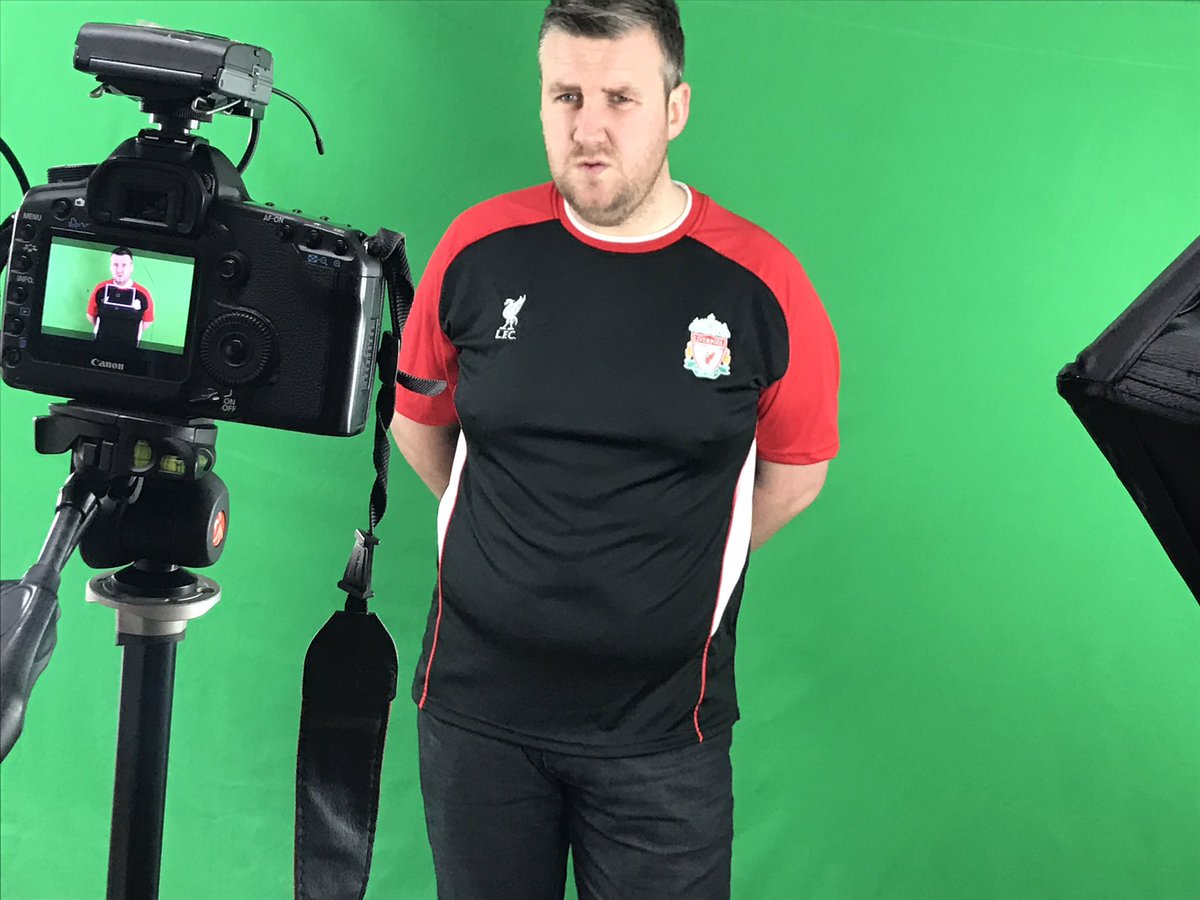 Great little day so far filming some content on green screen with <a href="/DFImpressionist/">FarleyTV</a> for a new client! #FantasyFootball #football #impressions