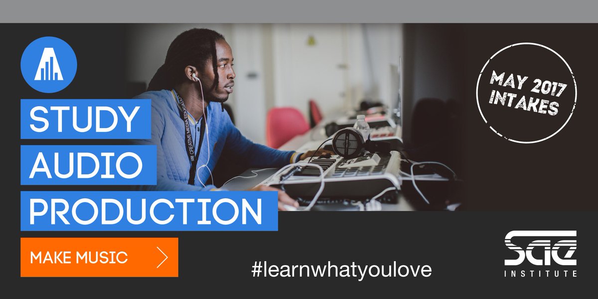 SAEinstituteUK's tweet photo. Follow in the footsteps of our award winning Audio graduates and study at SAE https://t.co/cTmbbQwtxy #audio https://t.co/qnsJH5yRYT