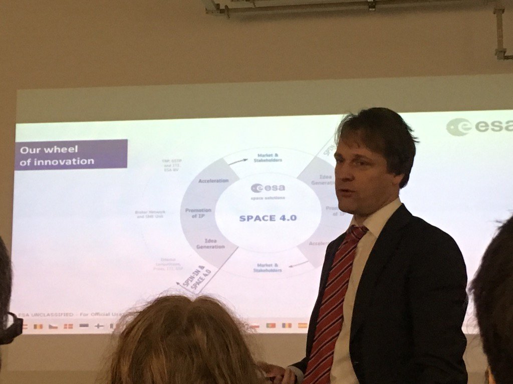 EntrepShip's tweet image. Space 4.0, startups, incubation and inspiring entrepreneurship! Thanks @nielseldering @Space4Europe @TyndallInstitut