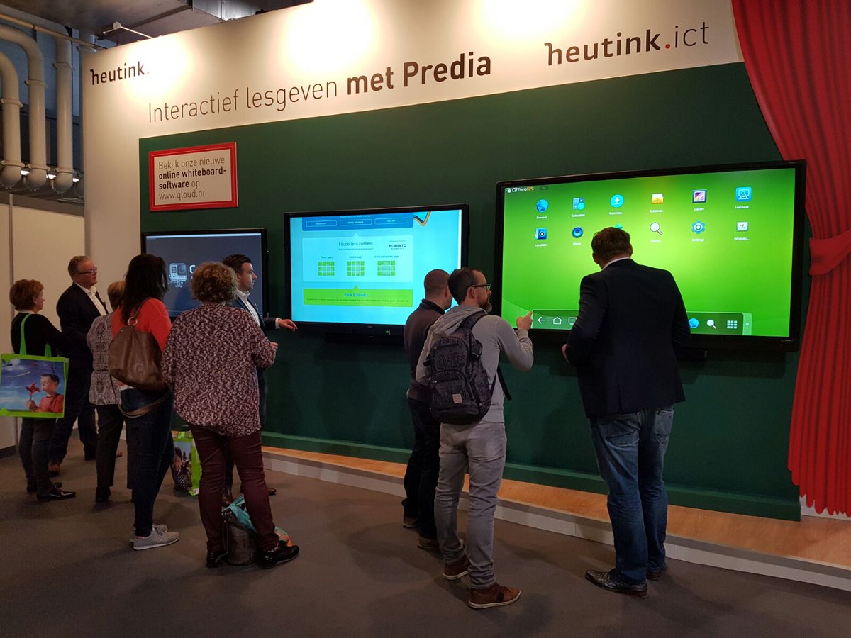 Bekijk op de #NOT2017 ook onze nieuwe Predia 4k-lijn. Nu de 86" al vanaf €4099!