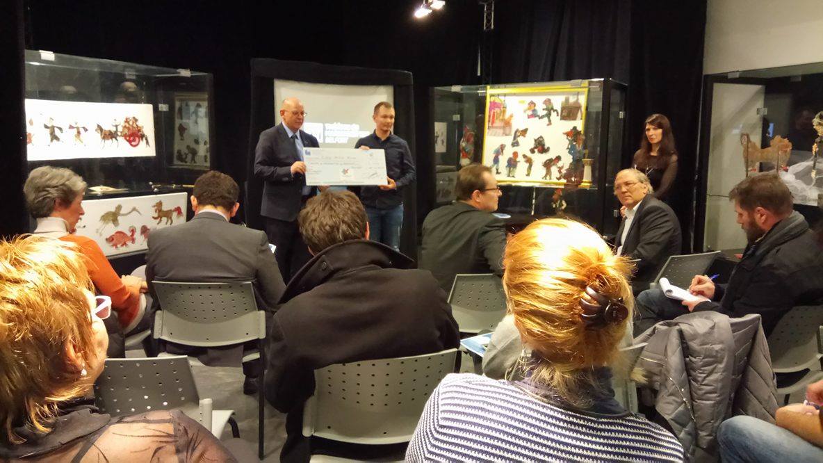 Nous sommes fier d'avoir annoncé ce matin la création du Prix Solstice! Merci a la #BPBFC, à <a href="/BelfortOfficiel/">Ville de Belfort</a> et aux médias présents !