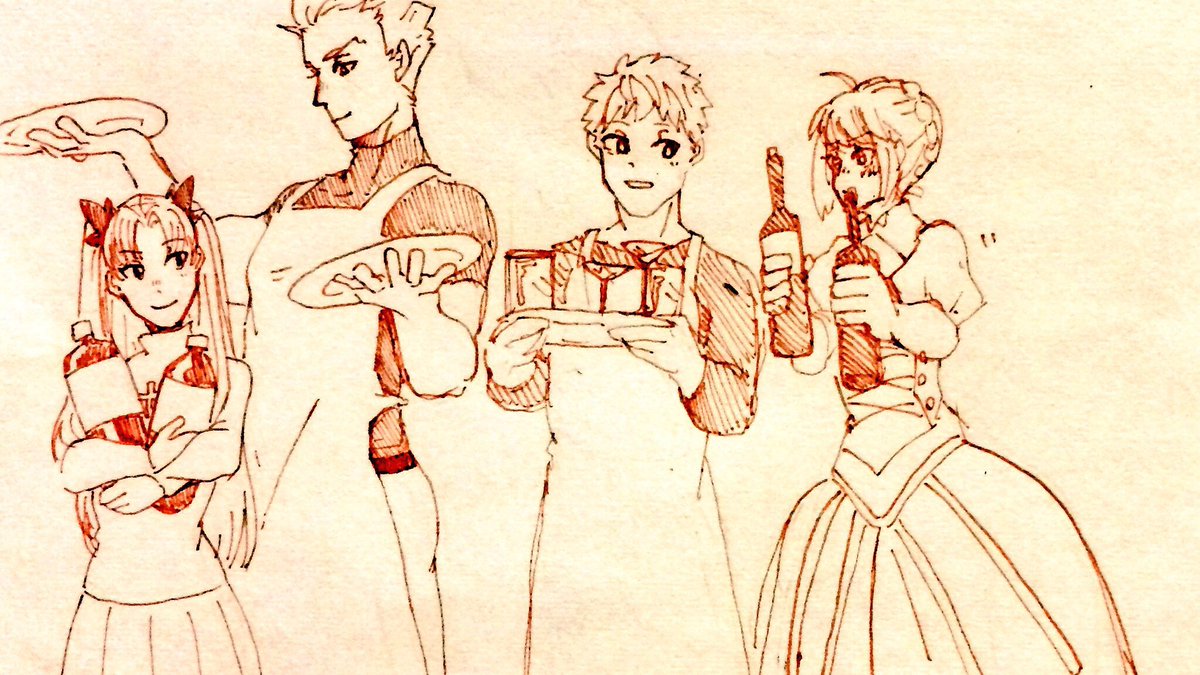 昨日のらくがき 