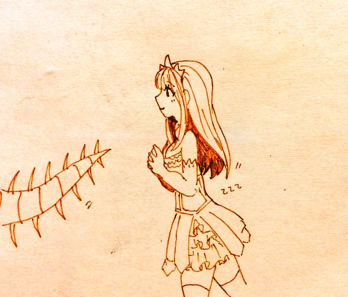 昨日のらくがき 