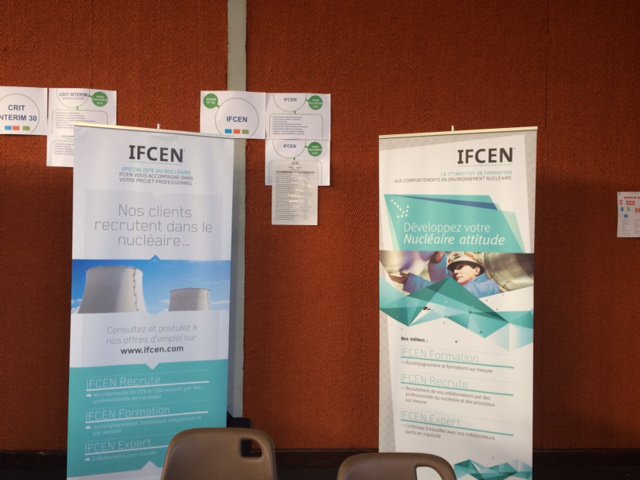 <a href="/Institut_IFCEN/">IFCEN</a> participe aujourd'hui au forum Sud Nucléaire organisé par @pole_emploi 👥🤝