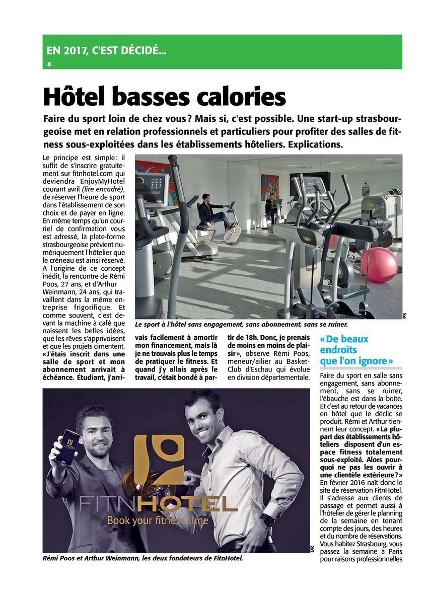 FitNHotel_FR's tweet photo. Découvrez l'article de #AmiSport sur #Fitnhotel !! RT et Like pour tenter de gagner une séance découverte ! https://t.co/BcTzXkjkJ1