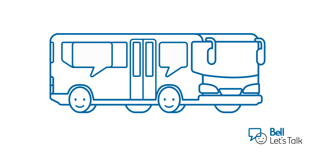 Bell_LetsTalk's tweet photo. To all the early commuters out there: why not wake up your friends with a tweet or two? #BellLetsTalk https://t.co/oRcRnu68yL