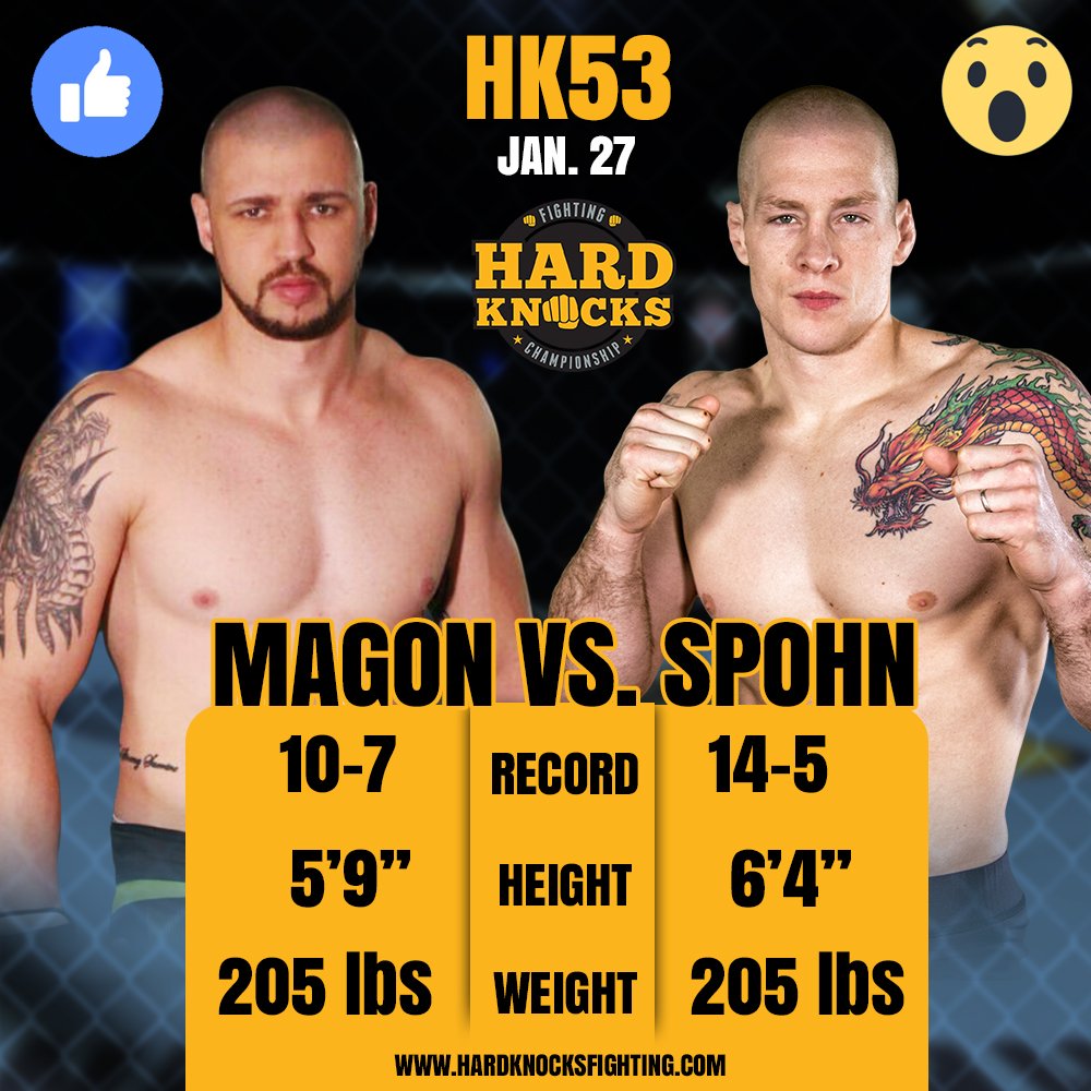 HKFighting's tweet photo. #HK53 Flavio Magon vs. Dan Spohn! Who's your winner? Vote on our FB page now: https://t.co/Hu9VKP8uiY https://t.co/LIFyScd1nm