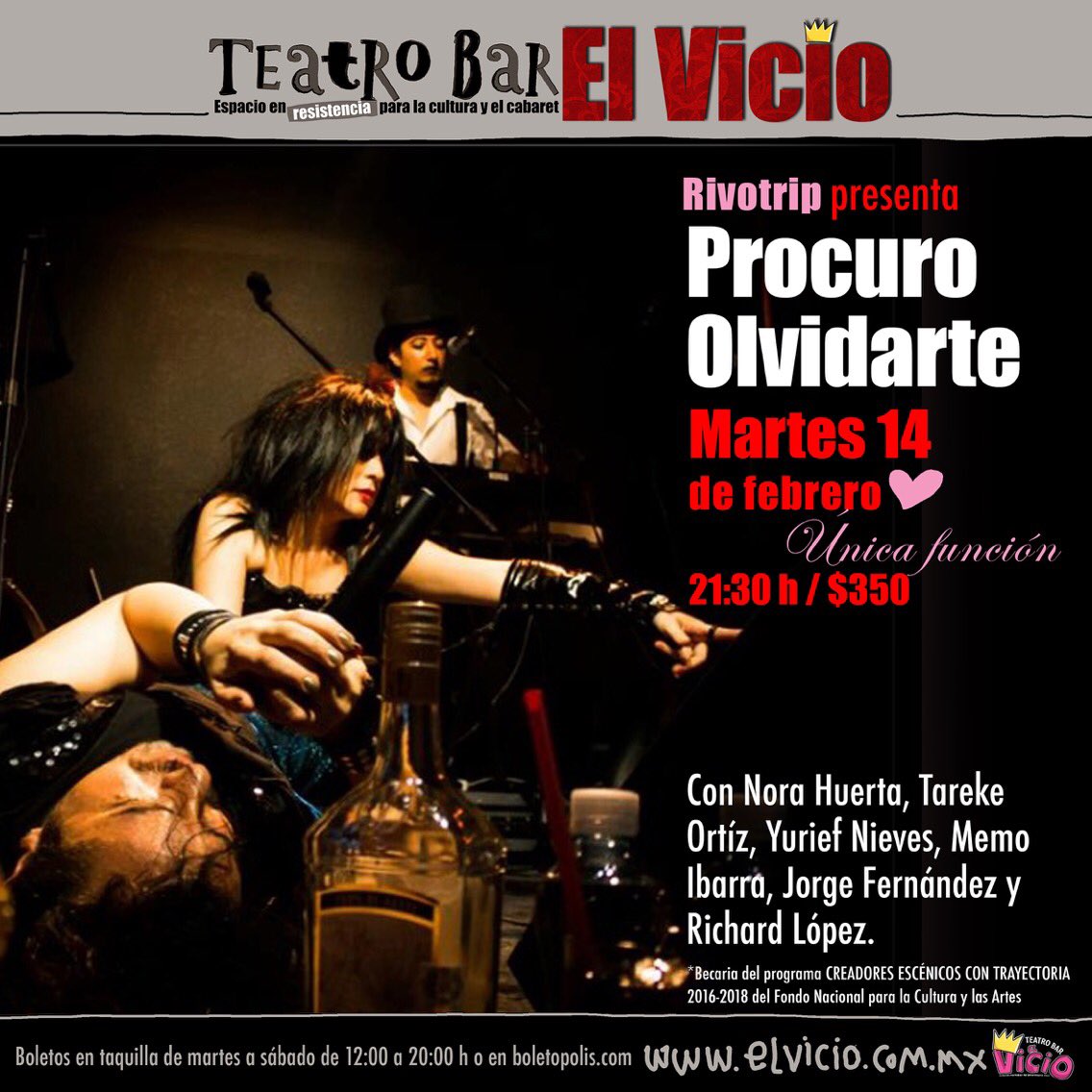 ¡¡Vuelve el único show gótico-melancólico-cumbianchero-punk!!! Para cortarse las venas con galletas 🍪 Compra aquí: bit.ly/2jmcJOC 🎤