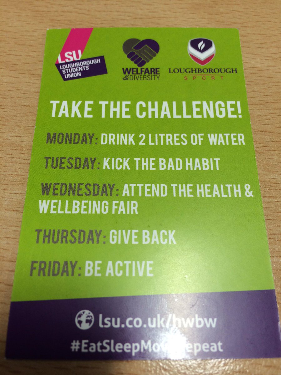 LSU_Welfare's tweet image. The end of cw/ exams is neigh! Keep going ✊🏽✊🏽we are nearly ready for #eatsleepmoverepeat