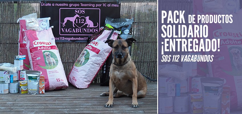 MenudoAnimal's tweet photo. Descubre qué ha recibido la asociación @112Vagabundos gracias a tus compras solidarias en https://t.co/YigfhXwONL 👉https://t.co/BFquTPFm55 https://t.co/IRjHrpV1rT