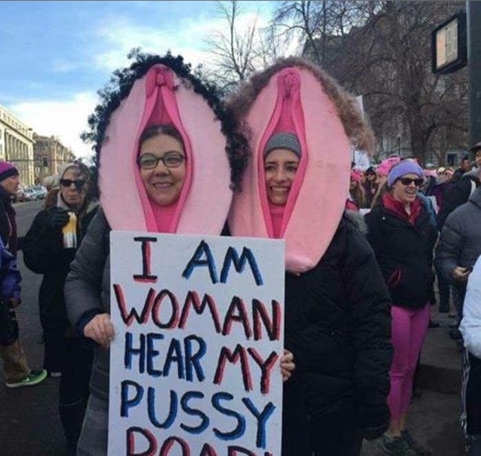 EMMA2017Info's tweet photo. Okay das waren also diese "Frauen" die da unterwegs waren, jetzt wundert mich gar nichts mehr #Womansmarch2017 https://t.co/R6RAXxPq2M