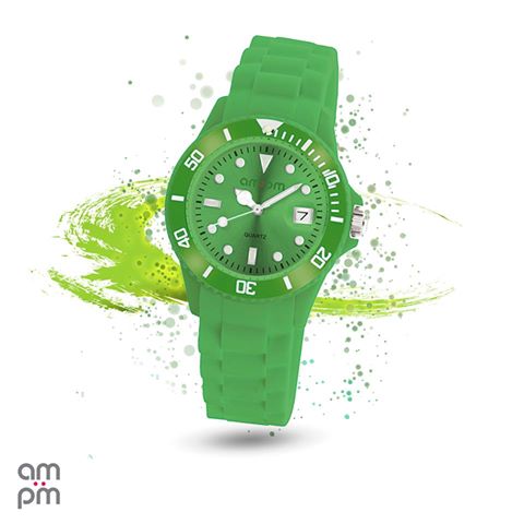 AMPM_Watches's tweet photo. Is it too white outside the window? Just reach for this fresh green watch from AM:PM Club collection and count down the time to spring #AMPM https://t.co/eEXdkfk63P
