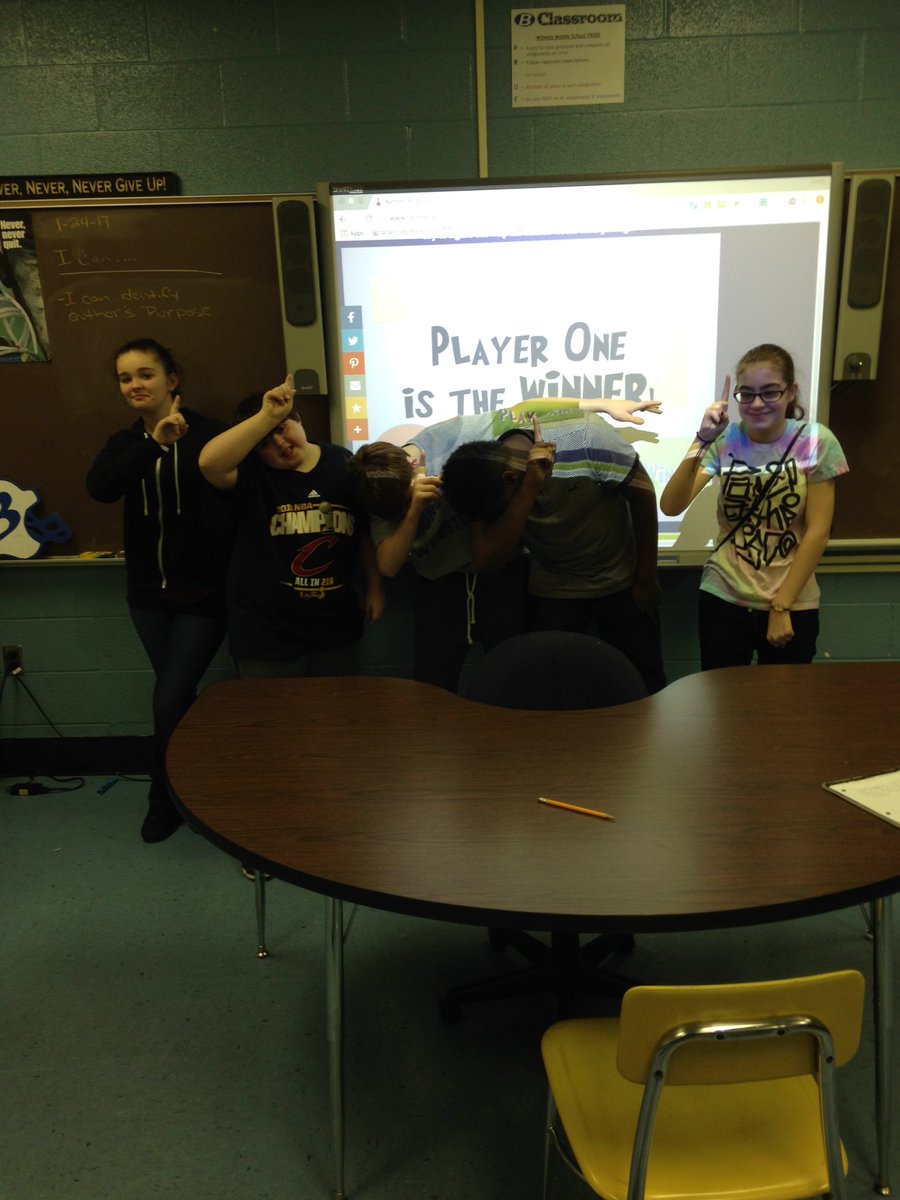 mrseigler's tweet photo. And your winner's of the Author's Purpose challenge!!!! #testfriday #studyhard https://t.co/HQ4Pks8JgB