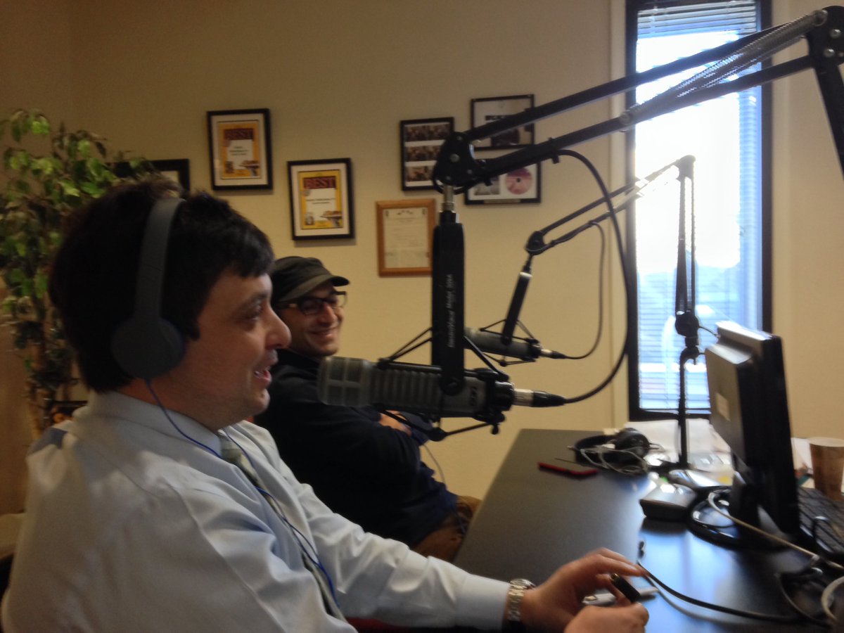 EP_AIA's tweet photo. On air now with @dekecopenhaver #thereitis https://t.co/3vnGVWKLI4