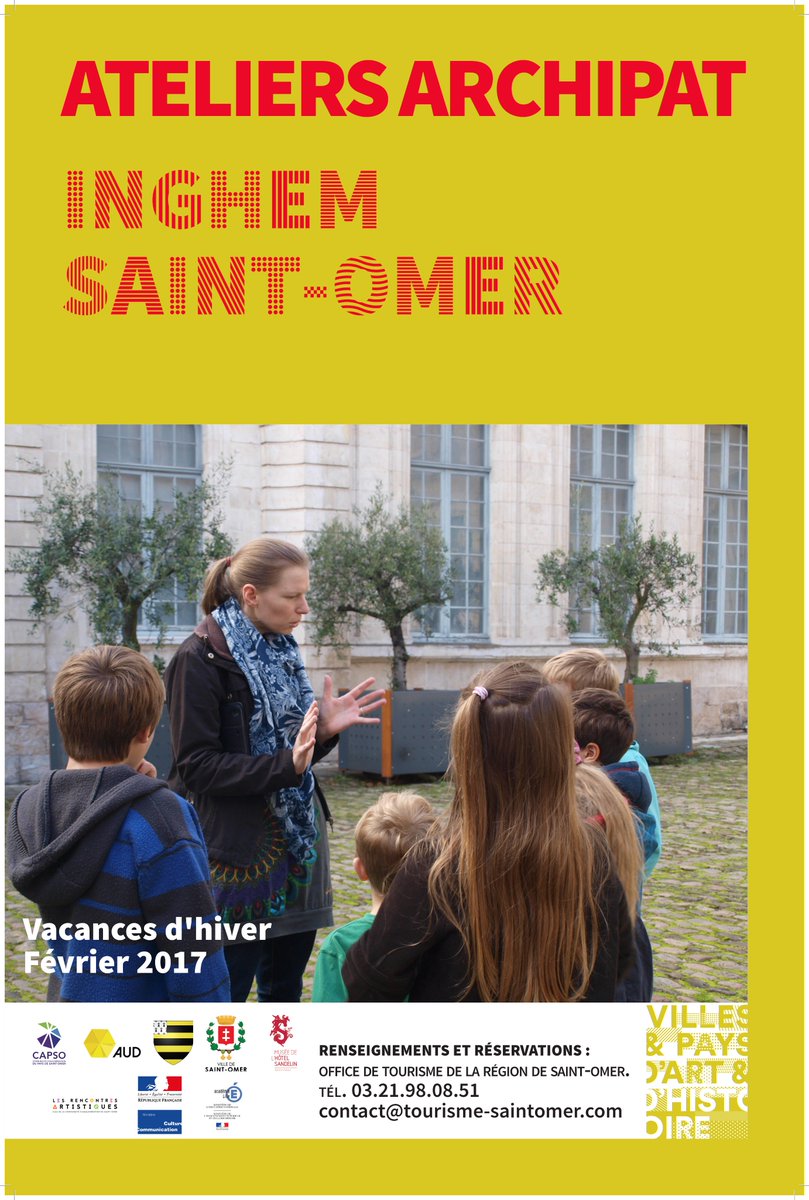 PAHSaintOmer's tweet photo. Les #vacances, c'est déjà dans 3 semaines ! On vous a concocté 3 ateliers Archipat pour continuer à découvrir notre beau #patrimoine 😉 https://t.co/wIWFQ0eowq