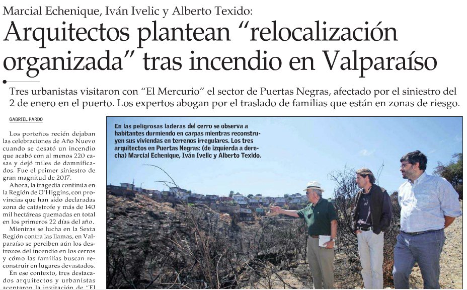 MundoFAU_uchile's tweet photo. #FAUenLosMedios Profesor Alberto Texido es parte de reportaje sobre la reconstrucción post-incendio en Valparaíso https://t.co/q9g4ppOmVn https://t.co/wgbJzcvsw5