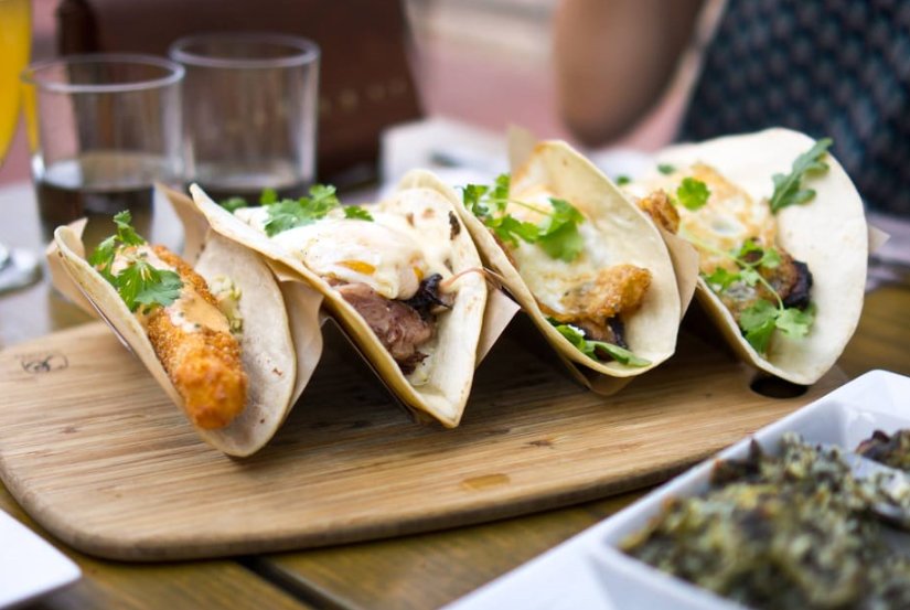 Tacos anyone?  Try our Pork Belly, Cornmeal Fried Catfish or Milk Braised Pork Carnitas Tacos! #tacotuesday #tacos