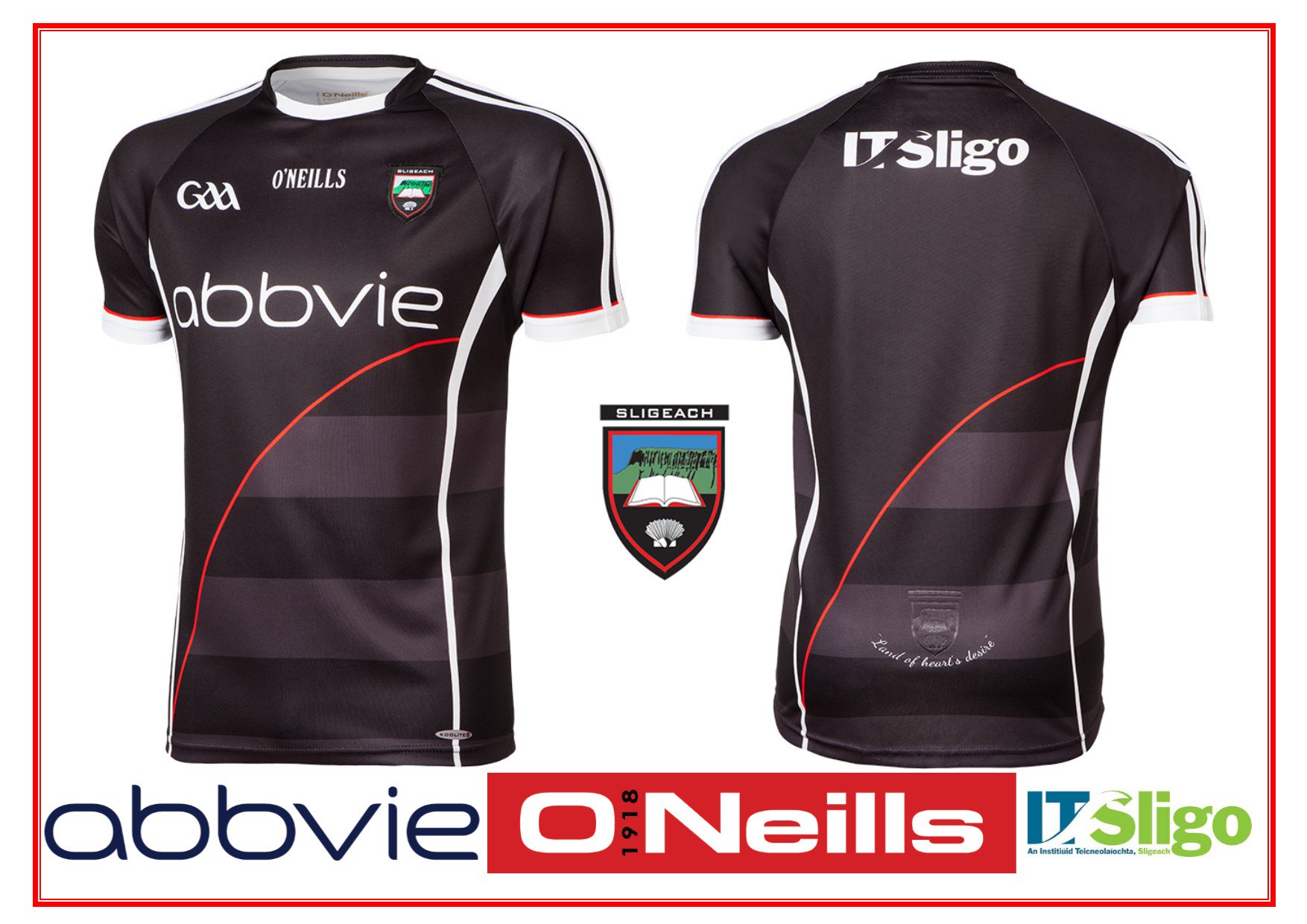 Sligo gaa jersey 2025