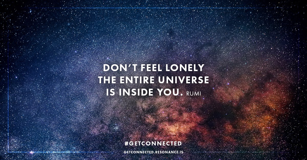 Remember the entrance door to the sanctuary is inside you. - Rumi 
#quote #GetConnected #ConnectedUniverse #consciousness