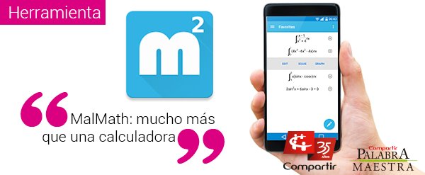 PalabraMaestra's tweet photo. [#Herramienta] MalMath enseña paso a paso cómo se ha obtenido el resultado de una operación matemática. https://t.co/2ugEKnNmbH https://t.co/w83A8IZb9U