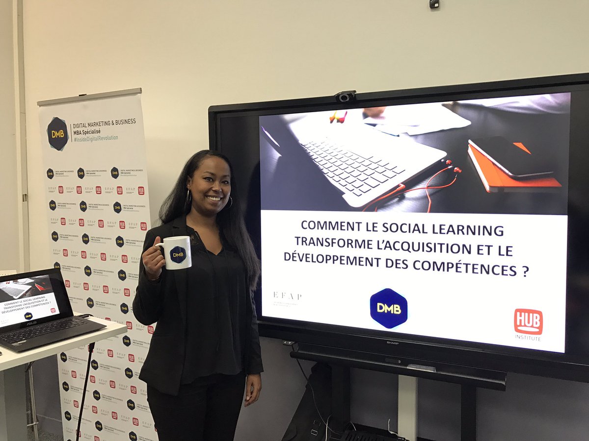 VincentMontet's tweet photo. #MBADMB #ThesePro #sociallearning avec @HodoMah @EFAP_ @HUBInstitute https://t.co/txKIPEuU2z