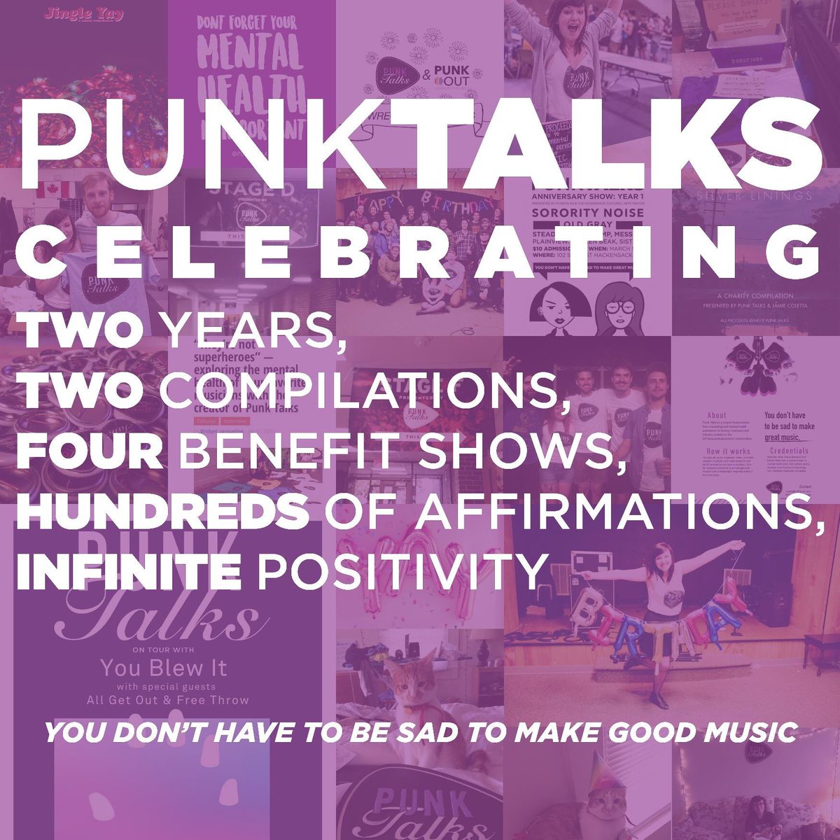 PunkTalks's tweet photo. And we are only just getting started. Thank you 💜 #happybirthdaypunktalks https://t.co/ewwz8XYLGb