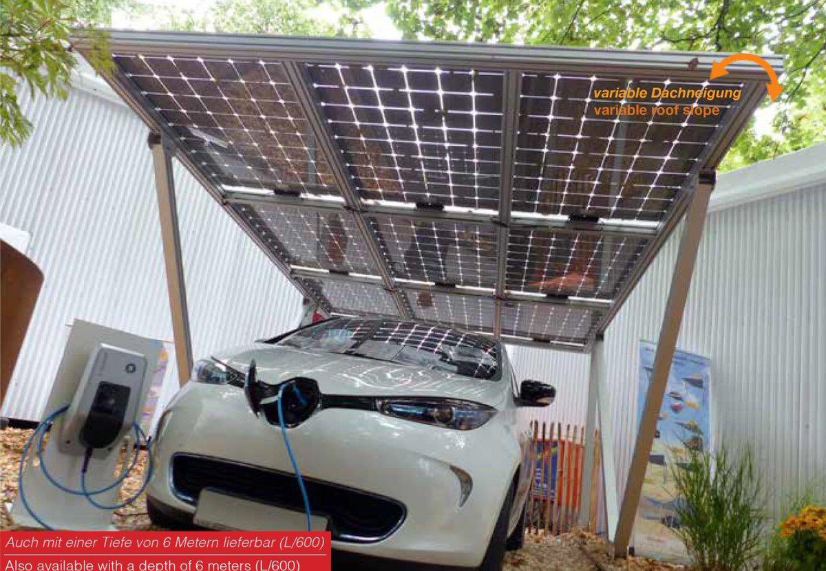 mooierhuis's tweet photo. NIEUW: product innovatie 2017: Carport met geïntegreerde zonnepanelen. #carport #zonnepanelen #solar #solarenergy #autolader https://t.co/mWD1qNaNly