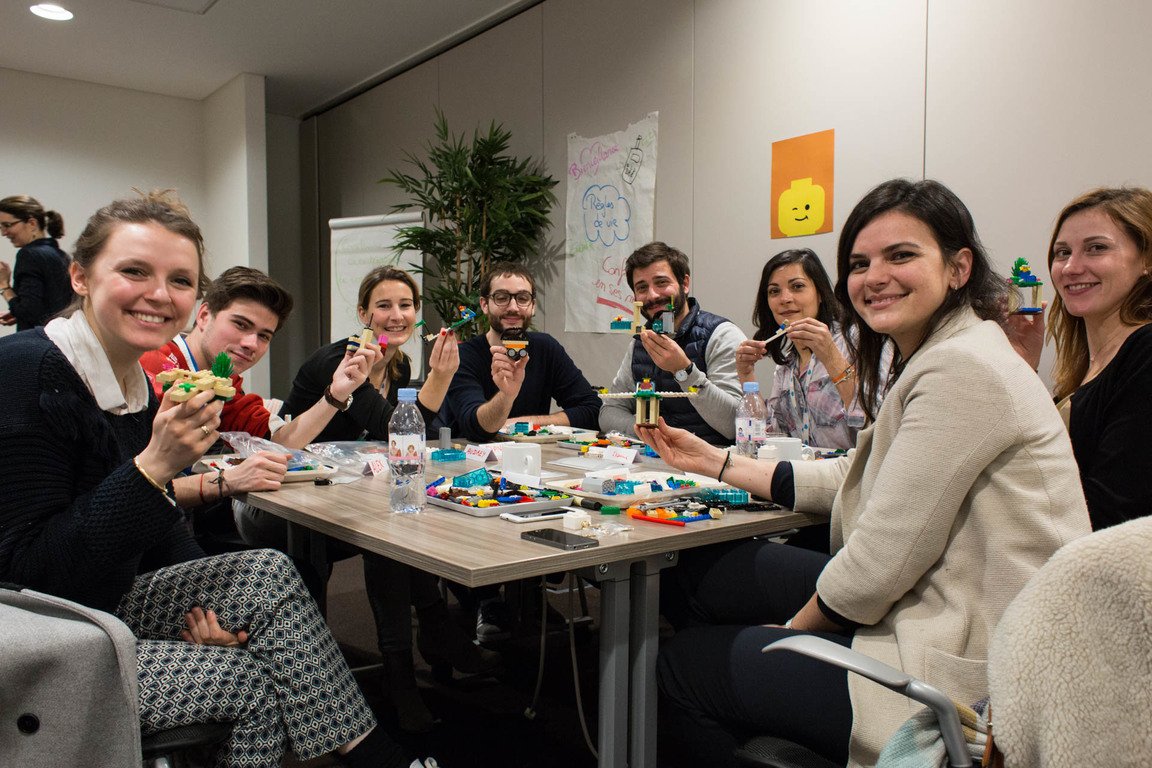 Merci <a href="/BelugamesOf/">Belugames Official</a> for the the inspirational marketing team building seriously playing with Legos! Fantastic methodology! :-)