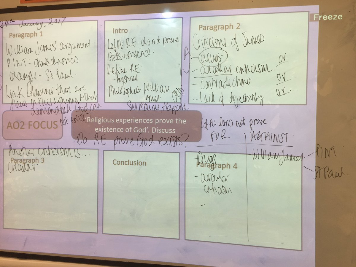 GCHumanities's tweet photo. #Year13 essay planning practice ๐โ
#gcy1317 #GCReligiousStudies https://t.co/5ANFIpVNnV