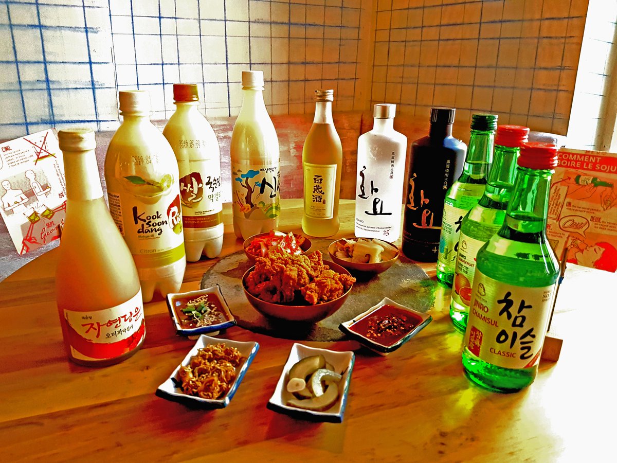 Samedi 28.01 à 16h, en clôture de la #ParisCocktailWeek notre manager vous présente un #MasterClass exclusif dédié aux alcools Coréens !