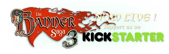 BannerSaga's tweet photo. We just launched our #BannerSaga 3 #KickStarter https://t.co/bNSyHiDi5e Help us Continue the Saga! #indiedev #gaming https://t.co/3A3bkqXnQA