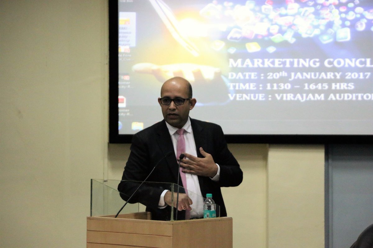 FOREConnect's tweet photo. Mr. Nitin Bahl, Senior Vice President - Marketing &amp; Head - @JLL , explained that the biggest challenge is to understand the customer. https://t.co/LZVomvVclD
