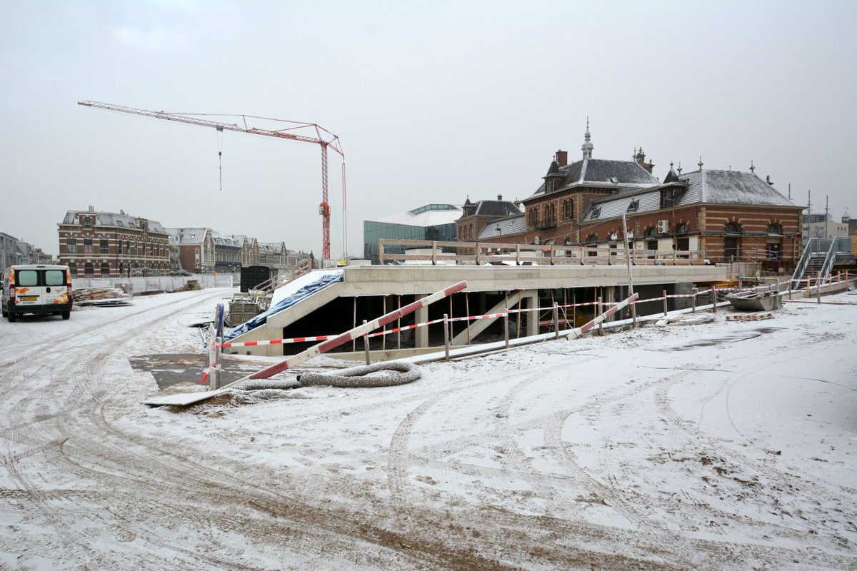 spoorzonedelft's tweet photo. Mooie winterfoto's #SpoorzoneDelft Fotograaf: Paul van de Peppel https://t.co/E1lsDYbmIF