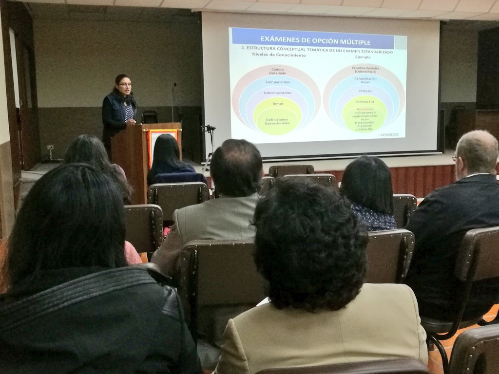 Caces_Ec's tweet photo. En Cuenca docentes participan en el taller sobre la elaboración de preguntas para los exámenes de Medicina, Odontología y Enfermería. https://t.co/21zrPGpIUe