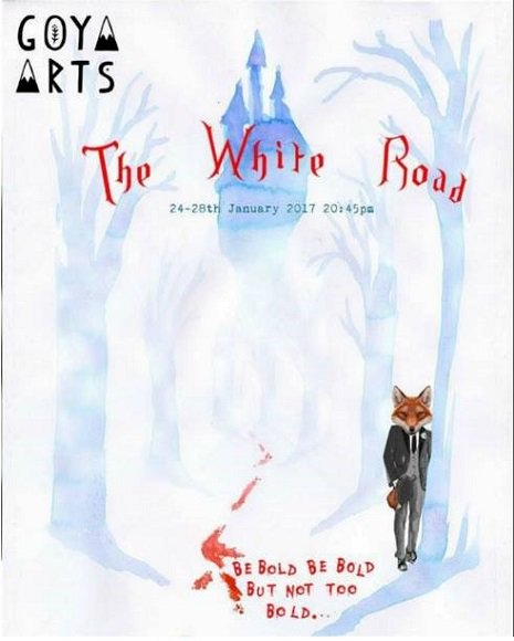 Starting today: The White Road from <a href="/ArtsGoya/">GOYA ARTS</a> at <a href="/CourtyardHoxton/">The Courtyard Theatre</a> - bit.ly/2hcYXwF