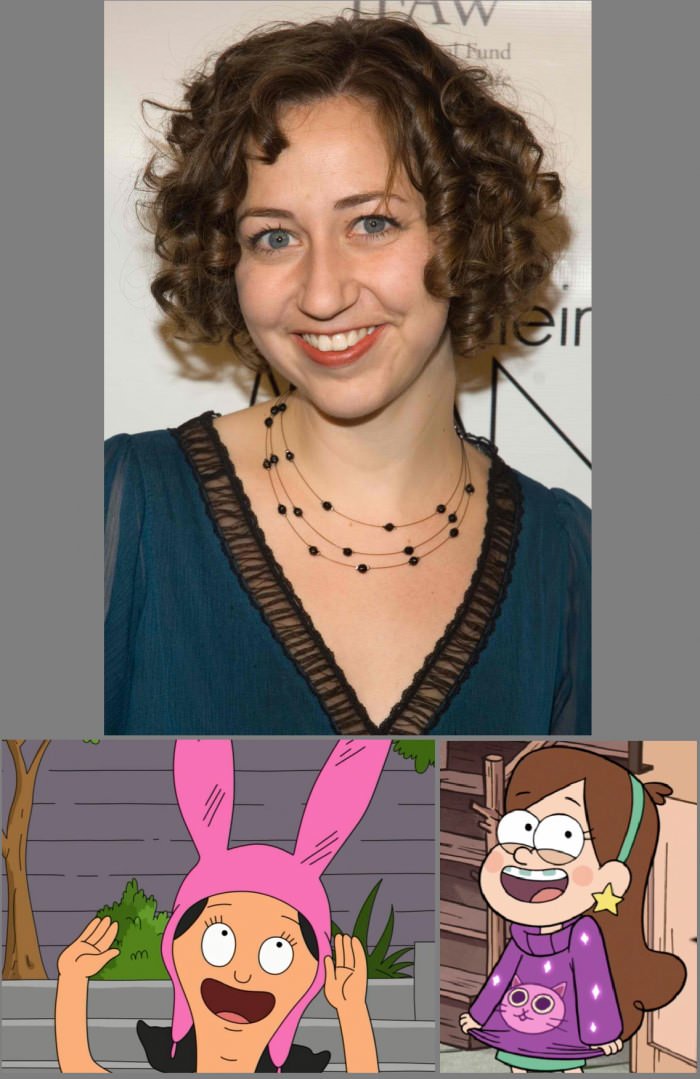 Happy birthday to Kristen Schaal, the voice of Louise Belcher and Mabel Pines! 