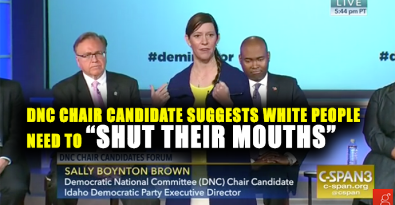 New policy for the Democrats: Shut white people down VIDEO