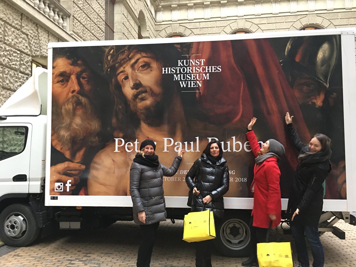Flandern_at's tweet image. Termin mit den Kollegen vom Kunsthistorischen Museum #Wien. Wir dürfen gespannt sein! #flemishmastersontour #rubens2017 #visitflanders