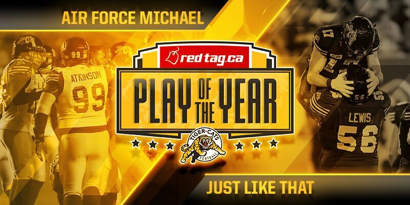 Ticats's tweet image. #Ticats DL @MikeAtkinson99 had one of the best interceptions of the #CFL season. Can he beat Luke Tasker? 

VOTE &amp;gt; poy.ticats.ca