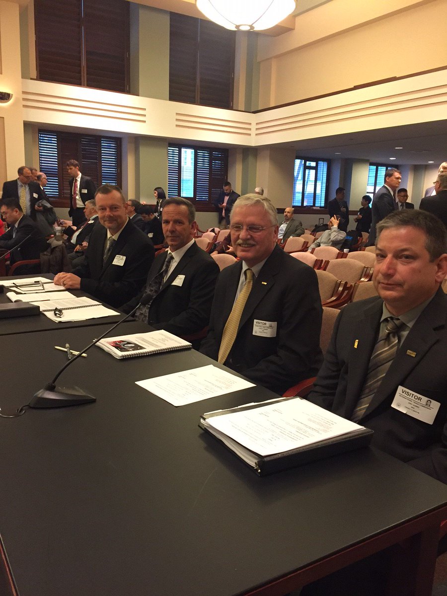 steelworkers's tweet image. #Steelworkers who represent 2/3 of the bus &amp;amp; truck domestic industry at 5 plants spoke out against unfair trade from China. #USWWorks