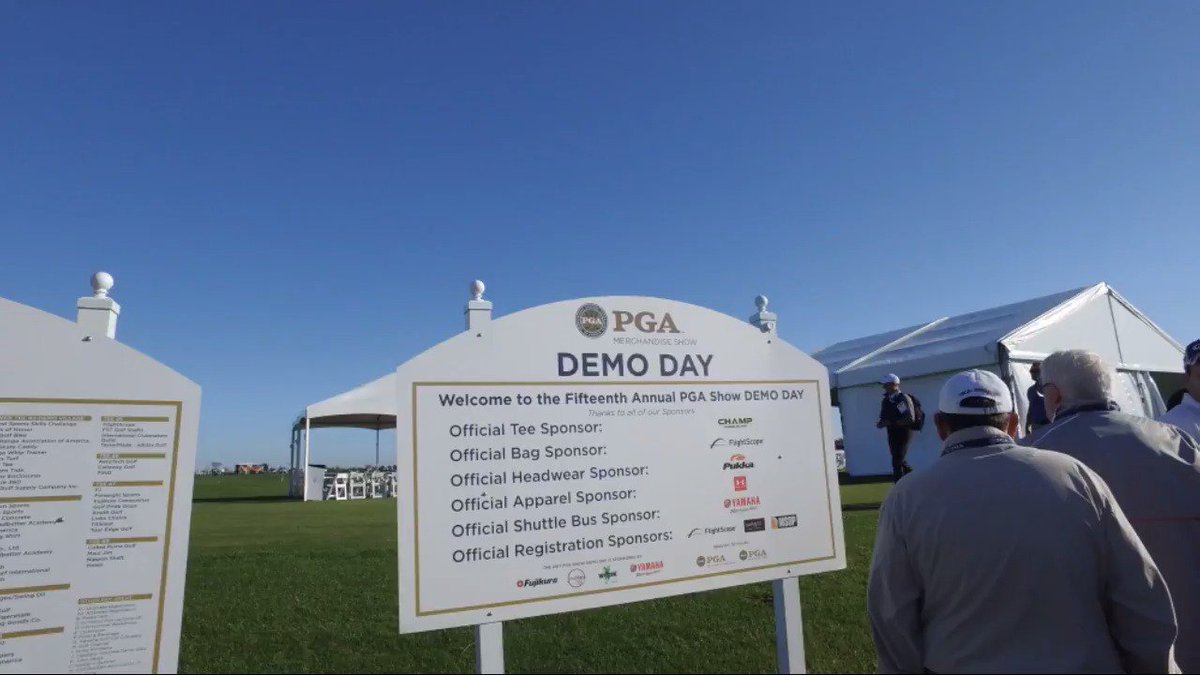 #PGAShow Demo Day: 360 degrees of fun at @OCNGOLF. https://t.co/aKU4SxD2AN