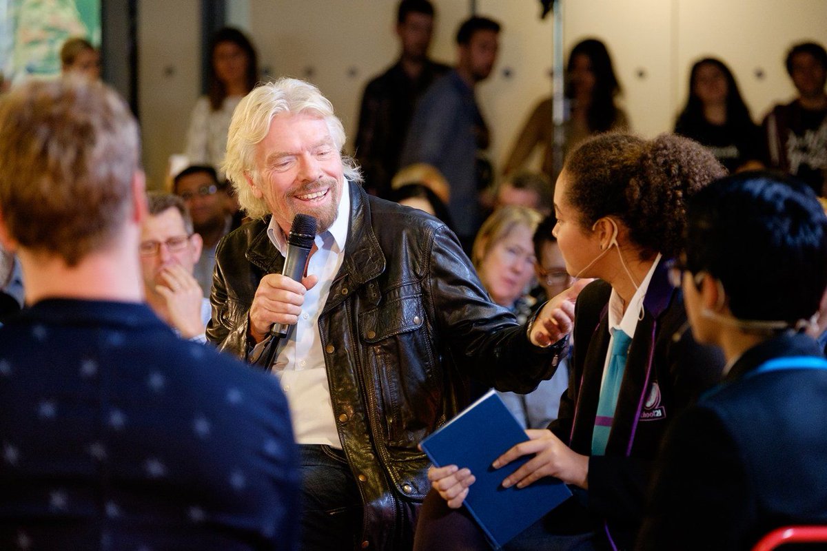 Richard Branson tweet media