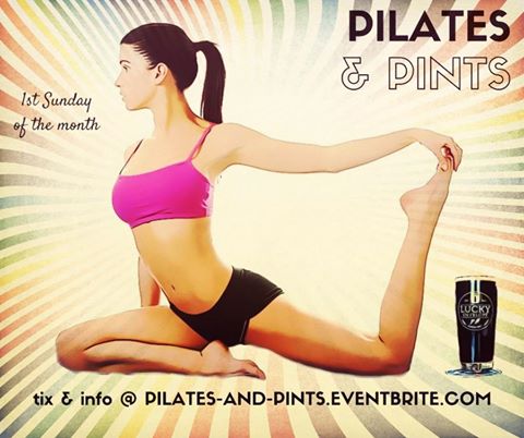 LuckyEnvBrewing's tweet photo. Join #HappyHourFitnessNW for #Pilates class followed by #Beer the 1st Sunday of each month! Tix at https://t.co/z29jBCDd1g #PilatesandPints https://t.co/RyHa4Ldw1k